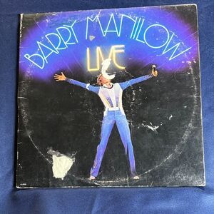 Barry Manilow Live Vinyl Record